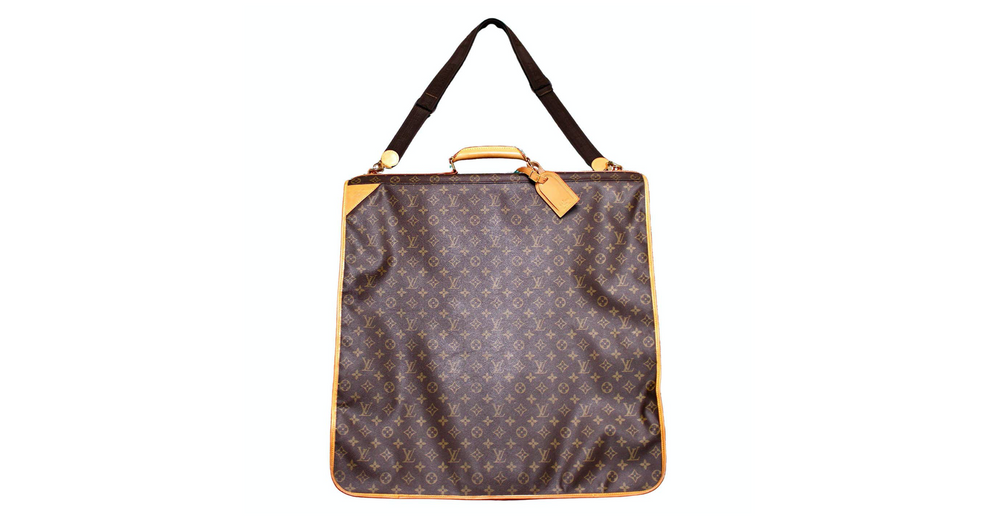 Louis Vuitton Brown Monogram Canvas Garment Travel Bag