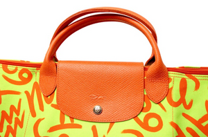 Jeremy Scott Longchamp Le Pliage Zodiac Tote Bag circa 2015