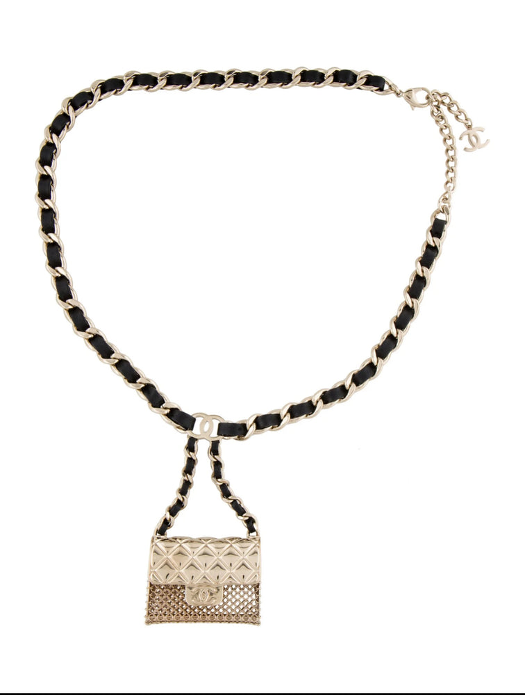 Chanel Flap Bag Charm Chain Waist Belt Or Necklace 2021