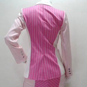 John Galliano era Christian Dior Pink Pinstripe Blazer