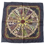 Hermes Land Of Spices Silk Printed Scarf