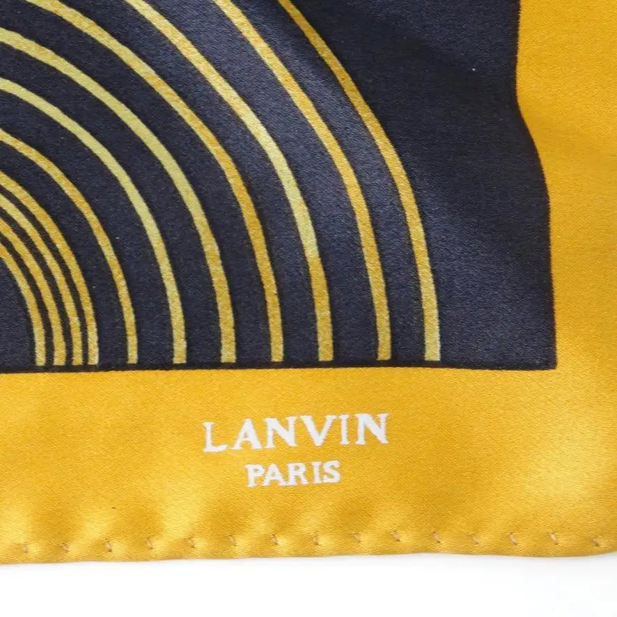 Lanvin Printed Silk Handkerchief