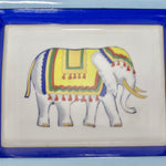 1980s Italian Porcelain Elephant Ash Tray