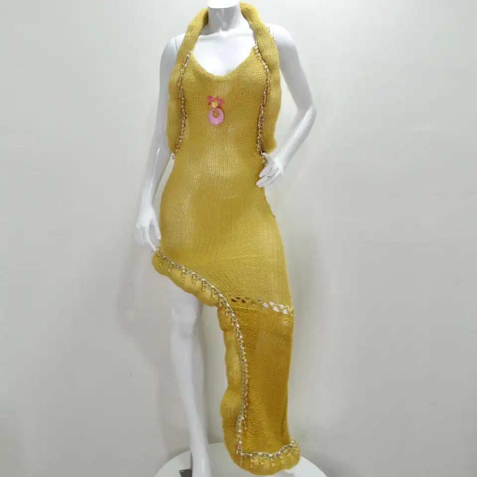 Elliana Capri Orchid Puffer Knit Dress