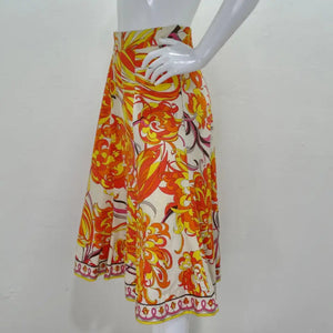 1960s Emilio Pucci Pleated Skirt