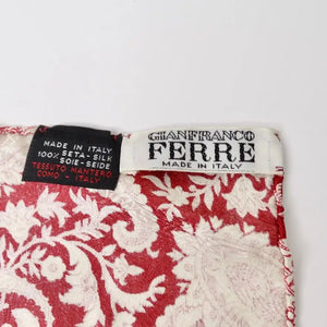 Gianfranco Ferre Printed Silk Scarf