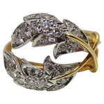 Tiffany & Co Schlumberger 18K Gold Diamond Ring