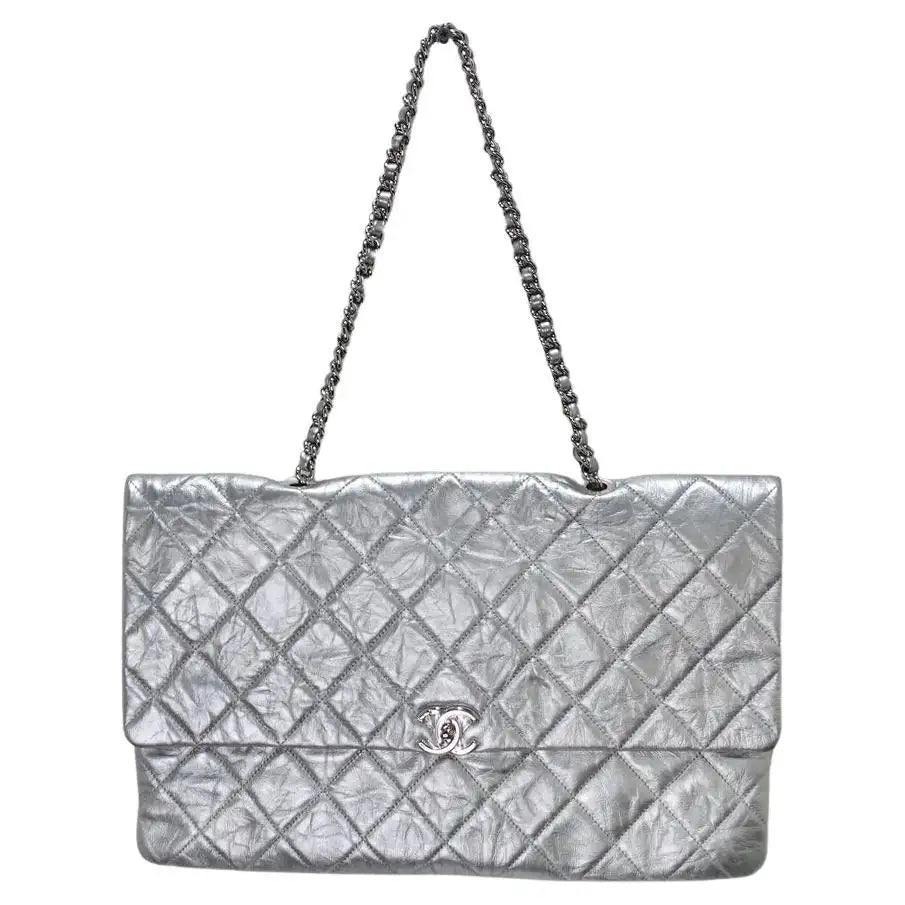 Metallic chanel discount bag