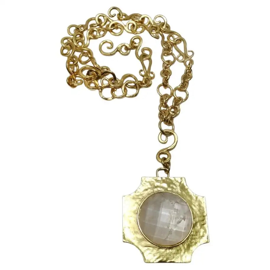 Stephanie Kantis Gold Pendent Necklace
