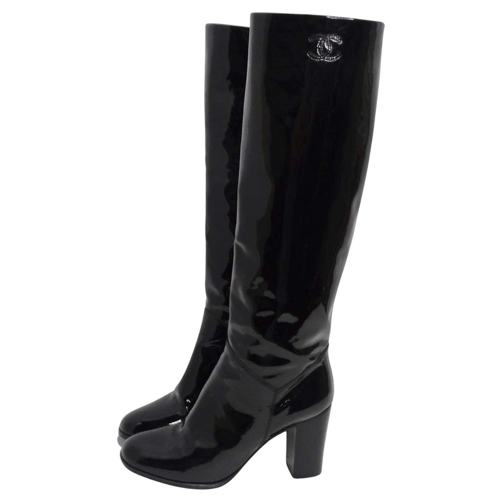 Chanel Knee-High Boots