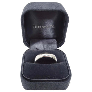Tiffany & Co Platinum Cigar Bend Ring
