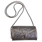 1970s Pure Silver Crossbody Handbag