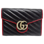 Gucci GG Marmont Torchon Wallet on Chain
