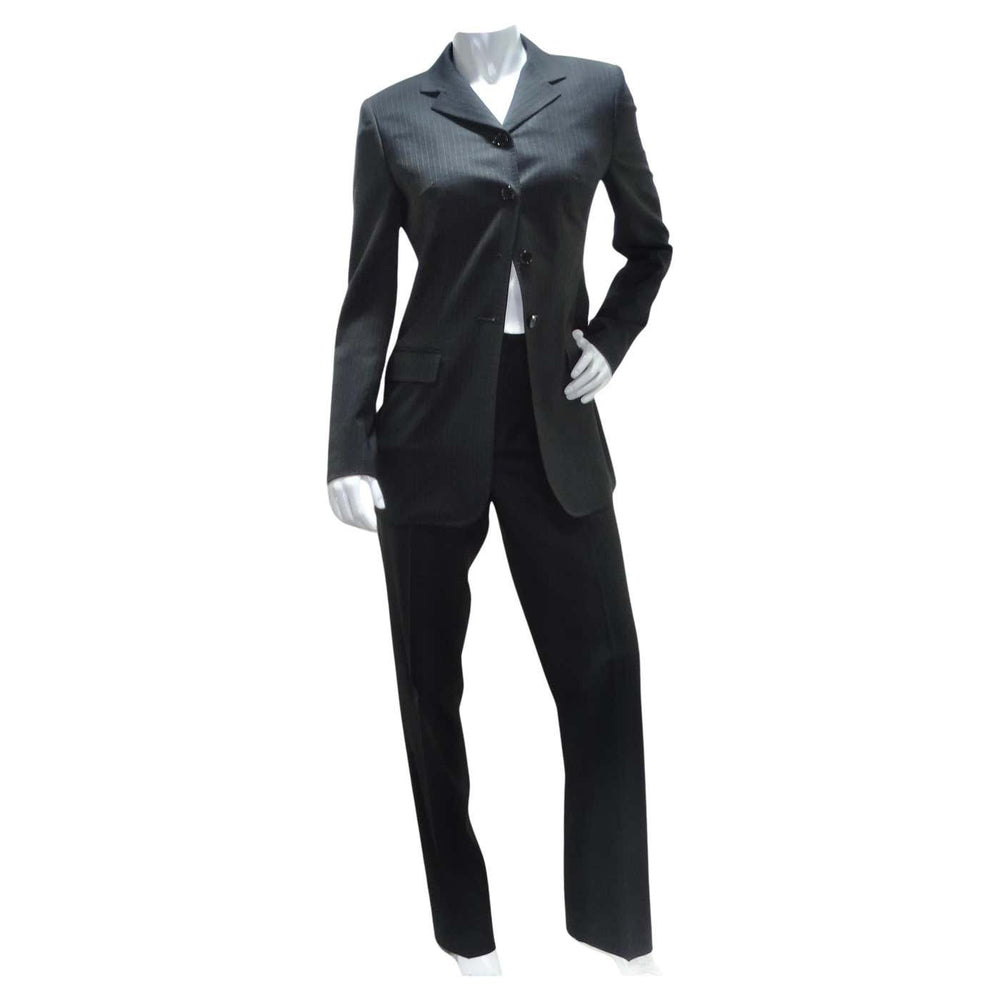 Dolce & Gabbana 90s Pinstripe Blazer Suit