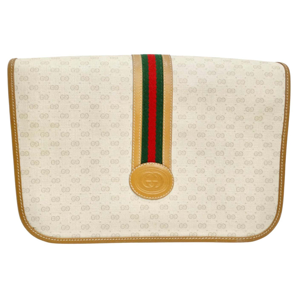 Gucci 1980S Monogram Crossbody Handbag