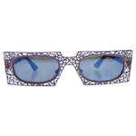 Urbani Venice Purple Laser Cut Sunglasses