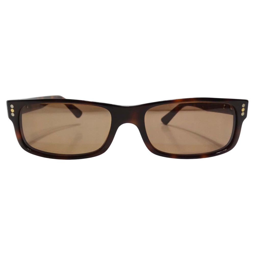 Cartier 1990s Square Frame Tortoise Shell Sunglasses