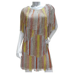 Missoni Multicolor Metallic Fringe Dress