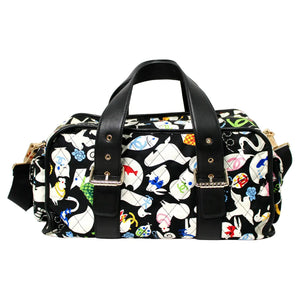 Chanel Canvas Quilted  Animals Motif Handbag circa 2006