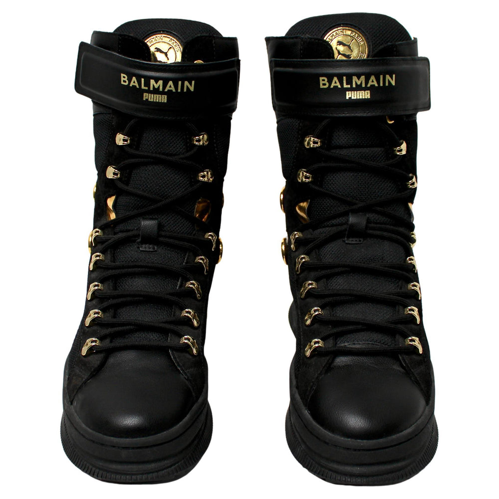 Balmain x Puma Deva Black Biker Style Boots – Vintage by Misty