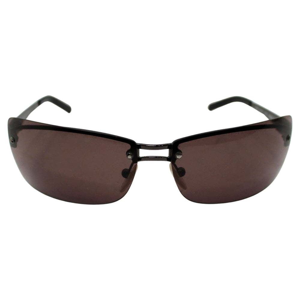 Versace Tinted Shield Sunglasses ? Medusa Biggie Shield Sunglasses Black | VERSACE US main image 4