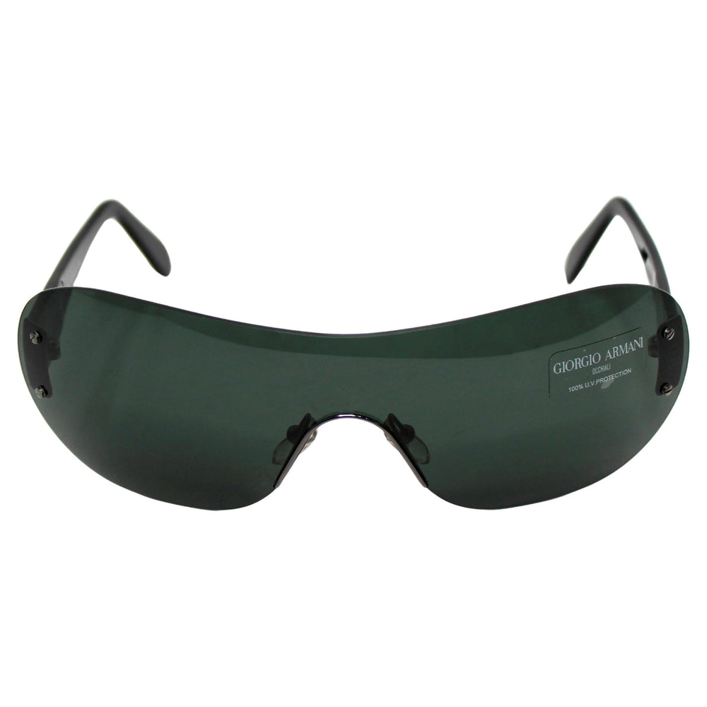 Giorgio Armani Oversized Frameless Blue Tinted Sunglasses circa