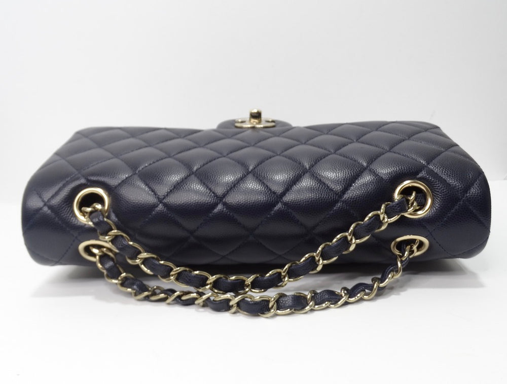 Chanel Navy Classic Double Flap – Vintage by Misty