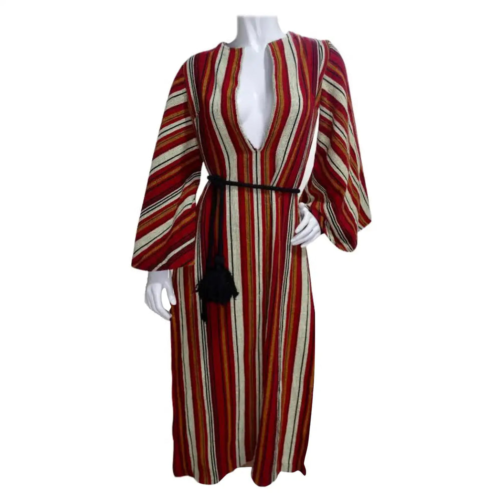 Rikma Angel Wing 1970s Striped Dress Rikma Angel Wing 1970s Striped Dress