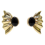 Onyx & 14k Gold Earrings