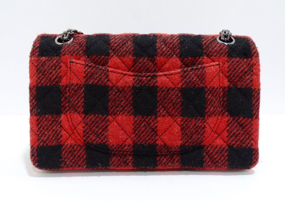 Chanel Reissue 2.55 Flap Bag Plaid Quilted Tweed – Vintage by Misty