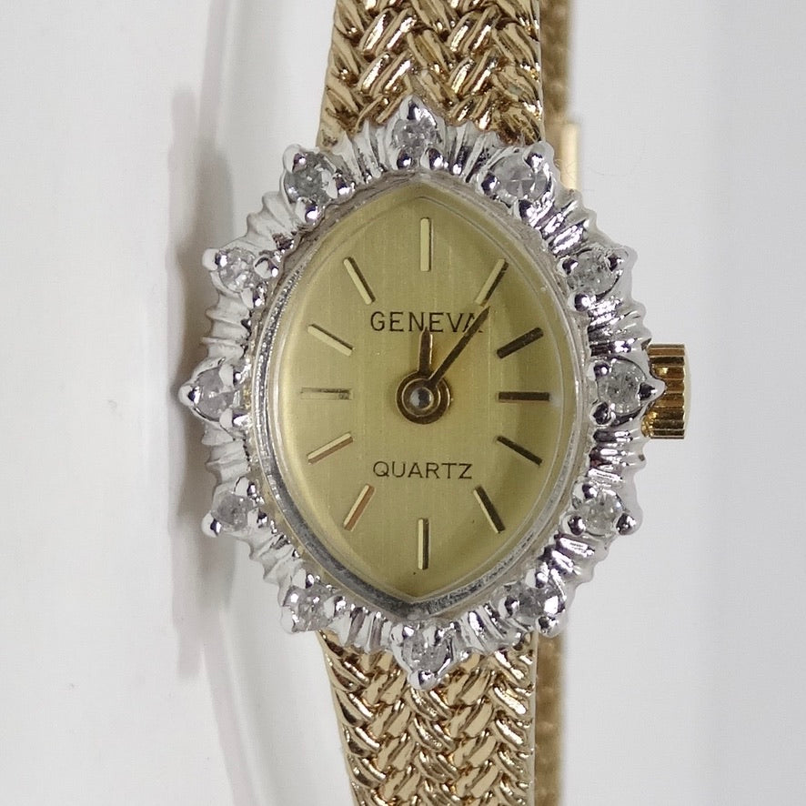 Geneva Wristwatch 14K Gold – Vintage by Misty - Main Image
