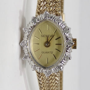Geneva Wristwatch 14K Gold