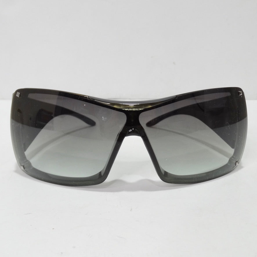 Y2K Sunglasses for Women MenTrendy Shield Wrap Around Sunglasses Oversized  Fashion Frameless Sun Glasses  Walmartcom