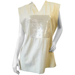 1980s Gianni Versace Calfskin Sequin Vest