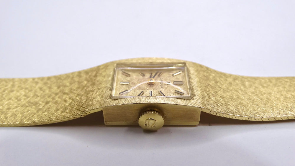 Omega Solid 14k Gold Watch