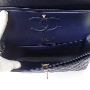 Chanel Navy Classic Double Flap – Vintage by Misty