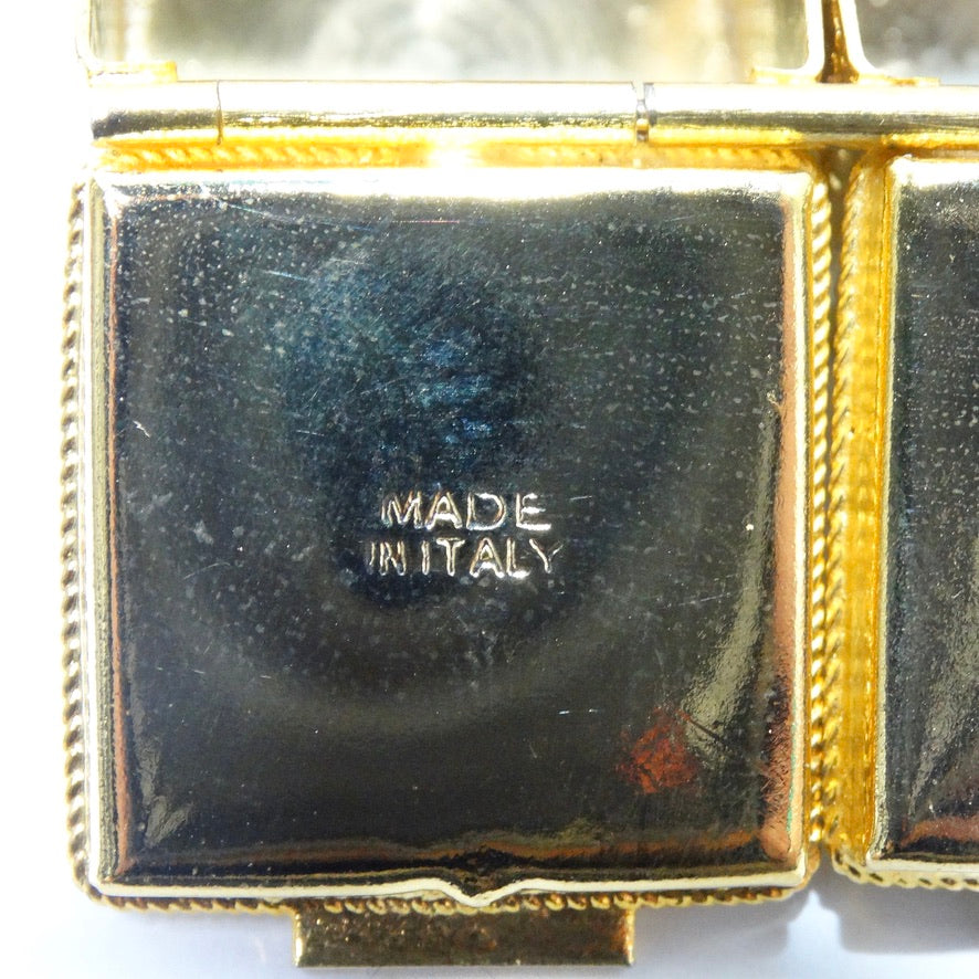 1960 18K Gold Art Deco Pill Box – Vintage by Misty