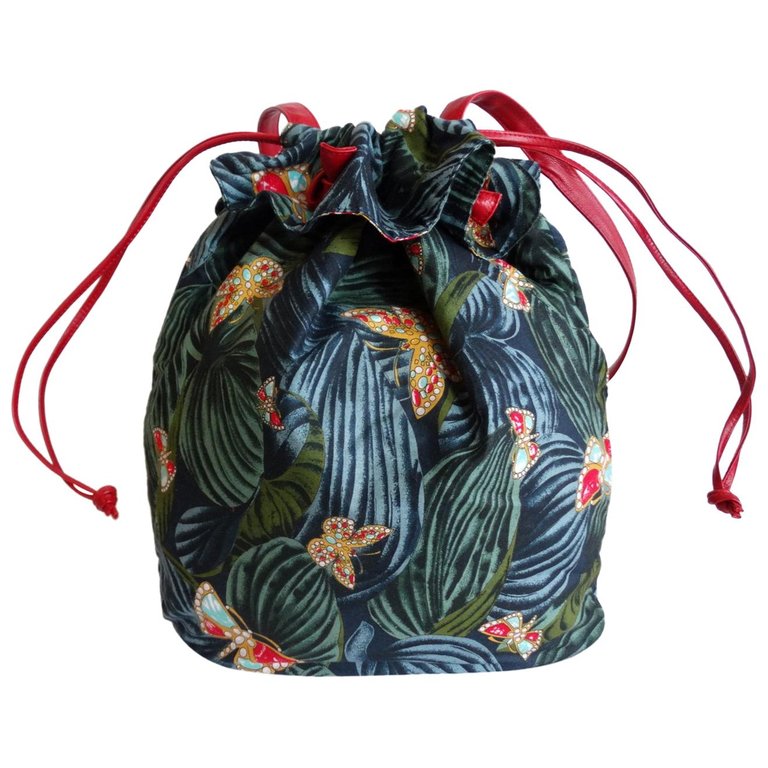 1970s Bottega Veneta Rainforest Bucket Bag