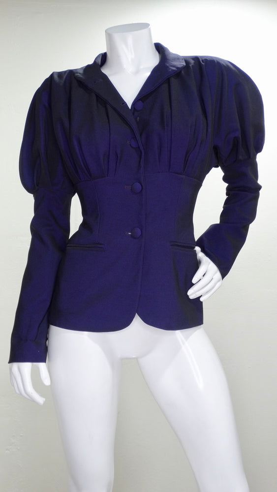 Romeo Gigli Vintage Purple Blazer