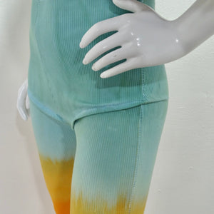 Hand Dyed Knit Sunset Pants