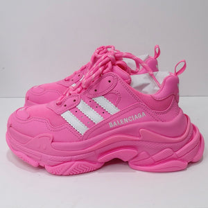Balenciaga Adidas Tripple S Sneaker Neon Pink