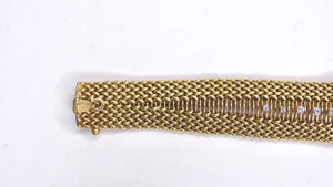 Omega Gold and Diamond Bracelet Watch
