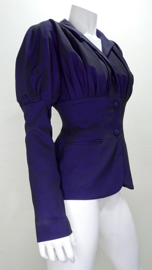 Romeo Gigli Vintage Purple Blazer