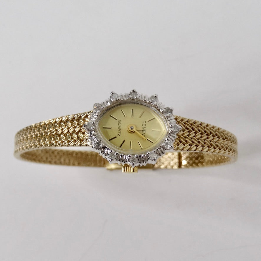 Geneva Wristwatch 14K Gold – Vintage by Misty - Main Image