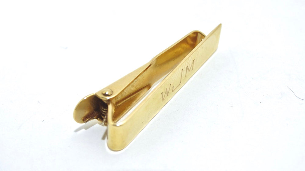 Cartier 14k Gold Tie Clip