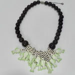 1976 Parrot Pearls Fish Charm Necklace
