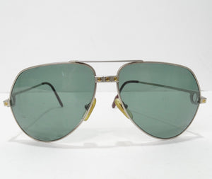 Vintage Cartier Santos Screws Titanium Romance Sunglasses circa 1980s