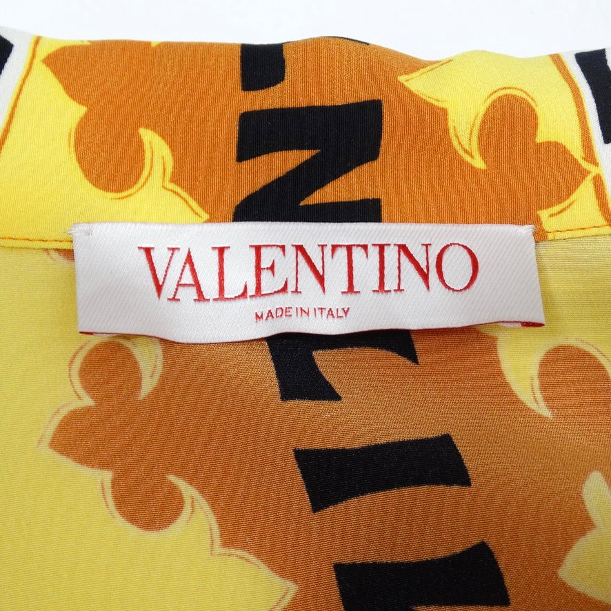 Valentino Bandana-print Cotton Shirt