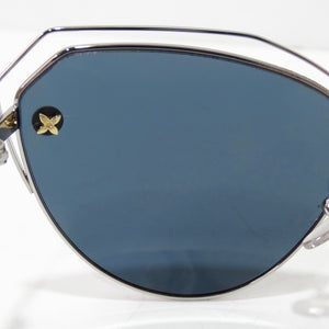 Black Shield-style sunglasses, Louis Vuitton Sunglasses Handbag