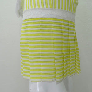 Chanel Yellow Striped Dress circa SS19